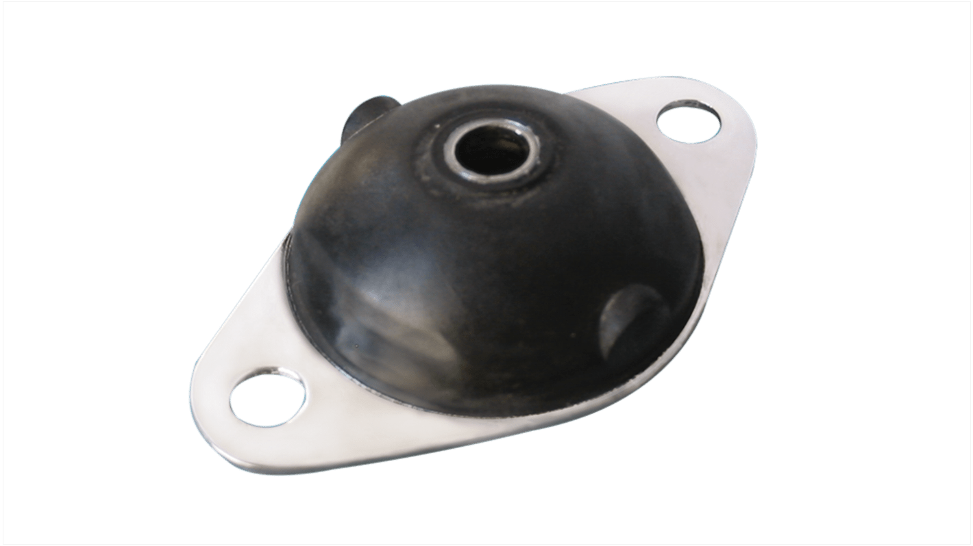 Paulstra Hutchinson Polyflex Hemisphere Anti Vibration Mount with 20daN Compression Load