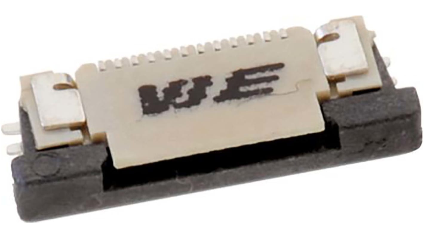 Wurth Elektronik FPC连接器, 45p, 0.5间距, SMT安装, 水平, WR-FPC系列