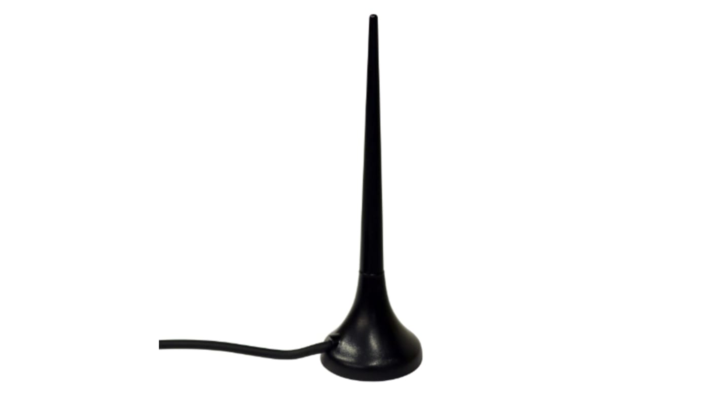 CTi AM102/2/SMA_3-0 Whip Omnidirectional Antenna with SMA Connector, 2G (GSM/GPRS), 3G (UTMS)