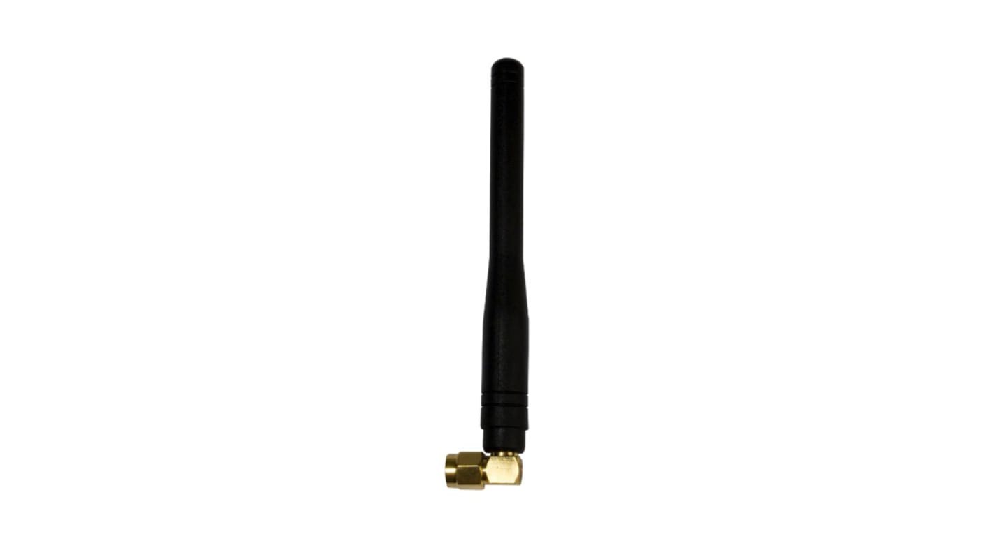 CTi ISM915/B/SMA/90 Whip Omnidirectional Antenna with SMA Connector, ISM Band