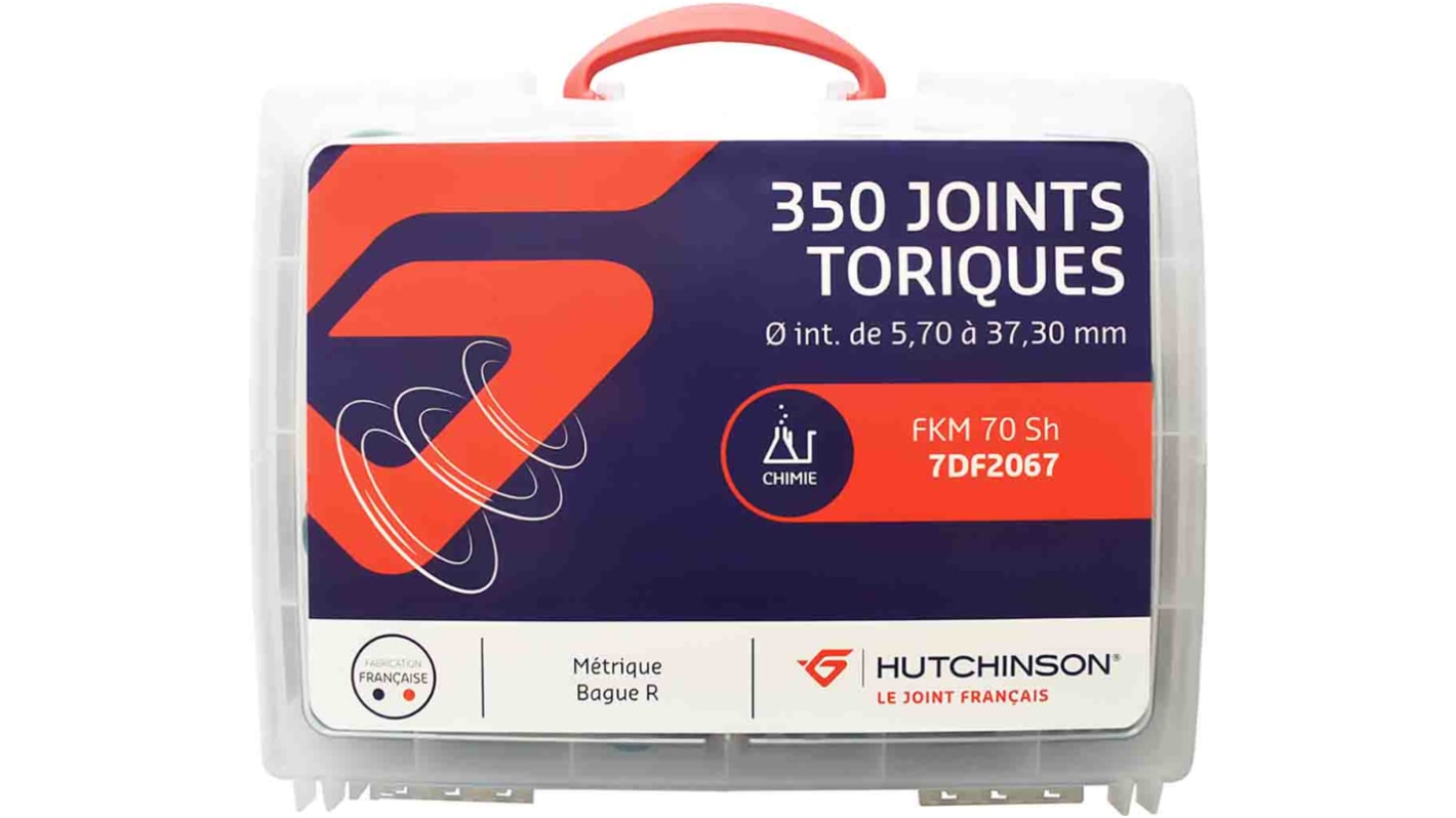 Hutchinson Le Joint Français O-Ring Kits FPM, Kit Contents O-Rings