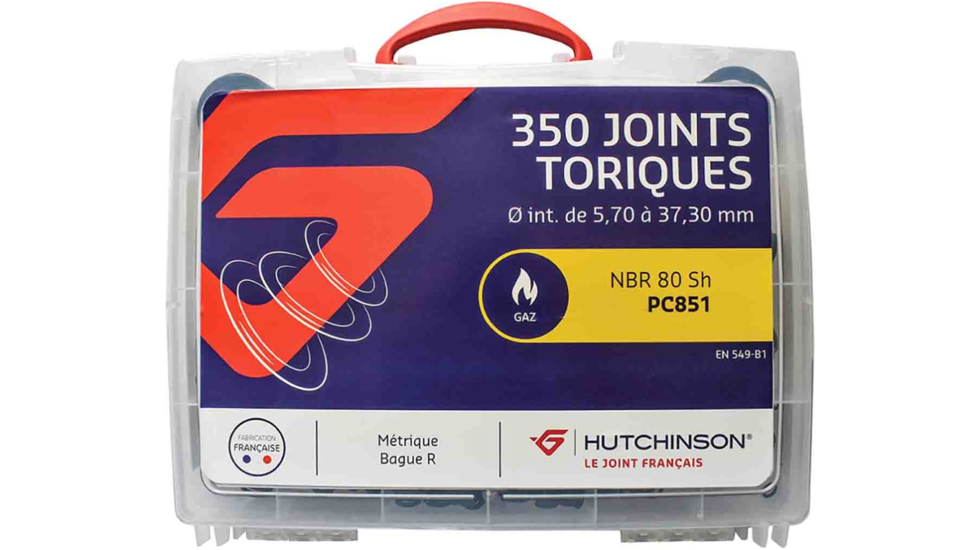 Hutchinson Le Joint Français NBR O-Ring-Satz, Dichtungsring ,Gummidichtung, O-Ringe