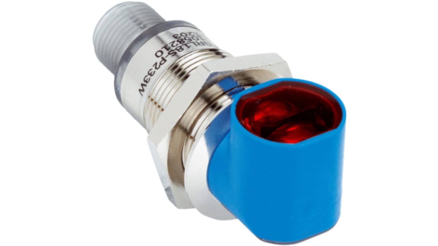 Rs-Online Sensore fotoelettrico Cilindrico SICK a retroriflessione rilevamento 7 2 m uscita PNP