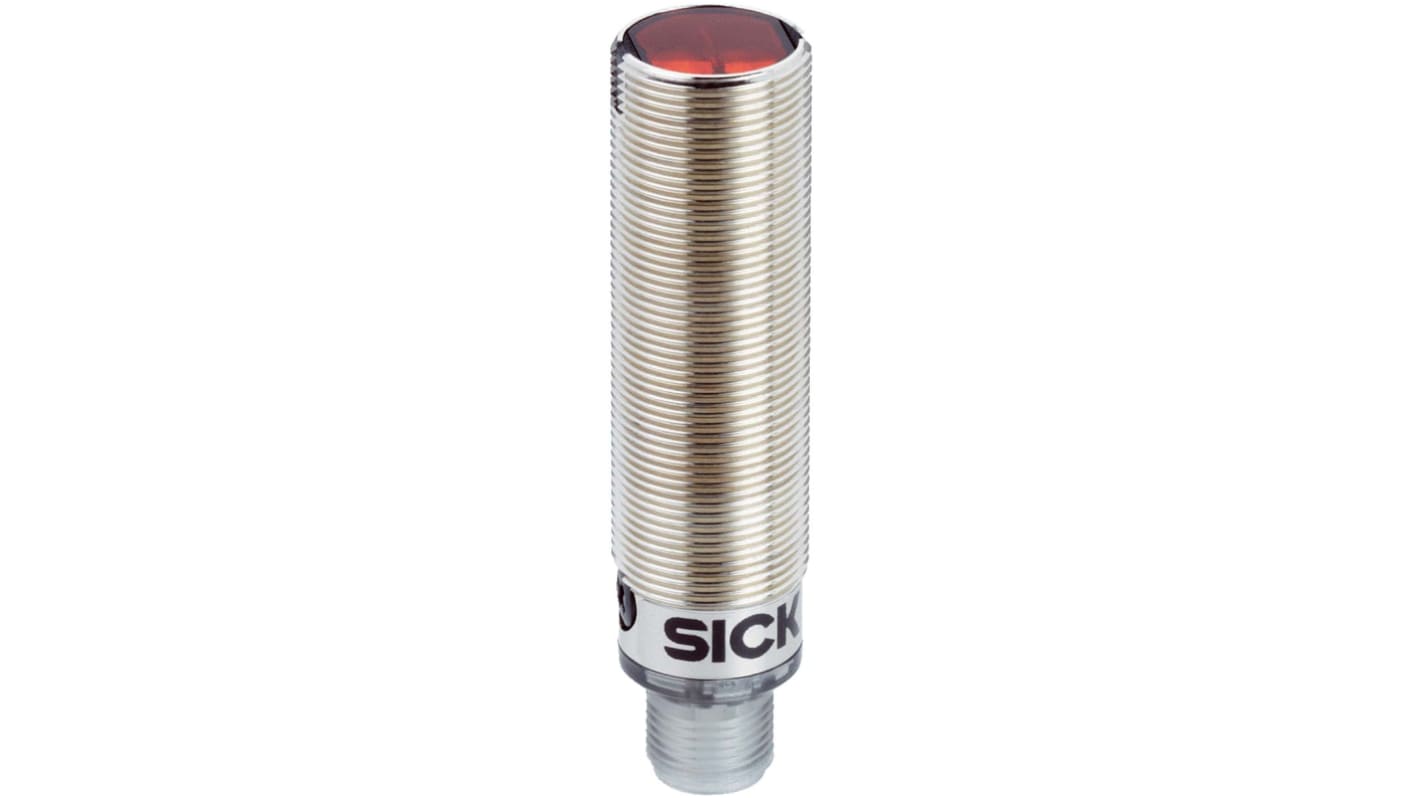 Rs-Online Sensore fotoelettrico Cilindrico SICK a retroriflessione rilevamento 7 2 m uscita PNP