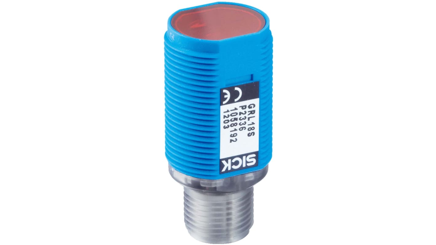 Rs-Online Sensore fotoelettrico Cilindrico SICK a retroriflessione rilevamento 7 2 m uscita PNP