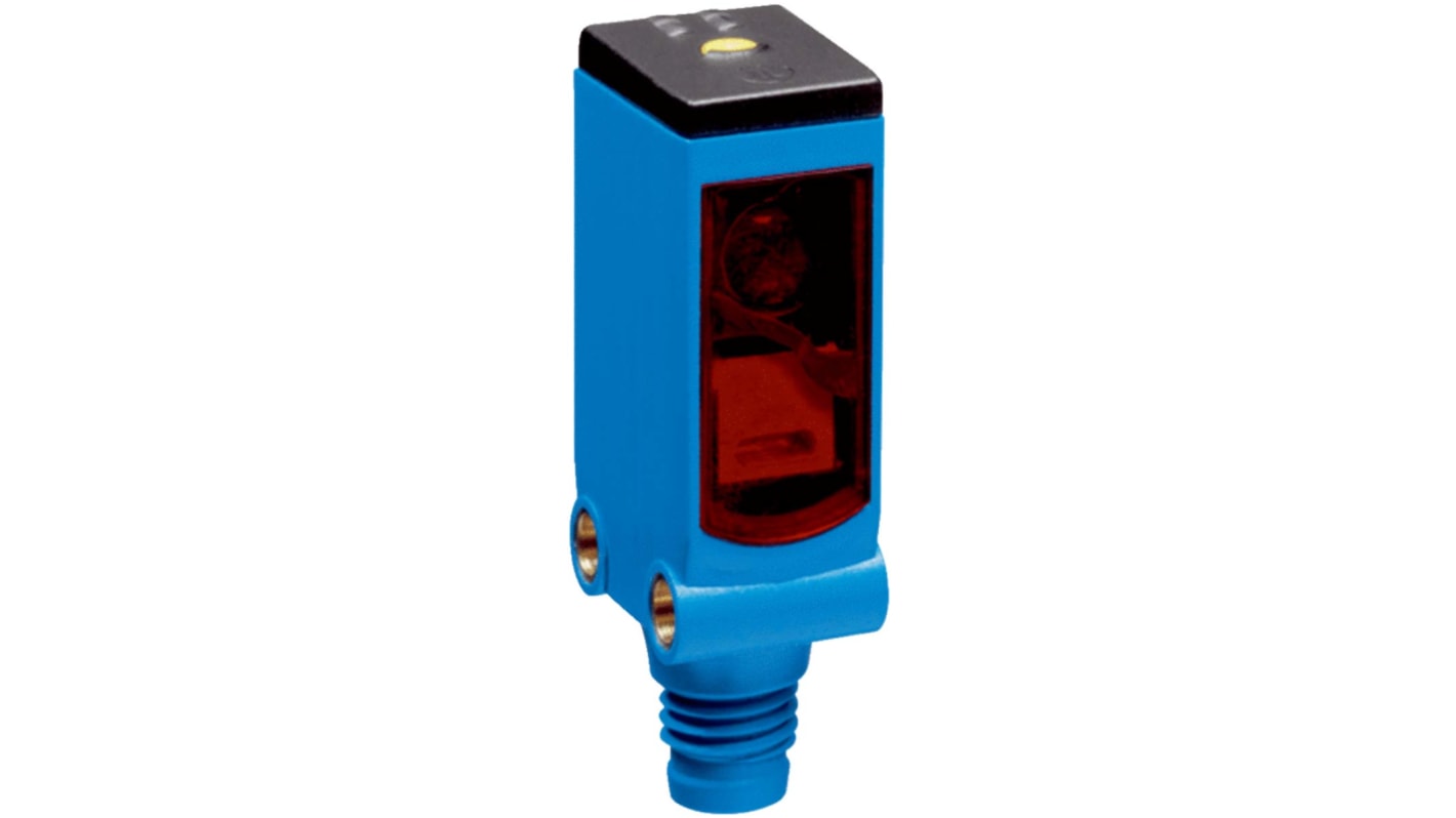 Rs-Online Sensore fotoelettrico Rettangolare SICK a retroriflessione rilevamento 5 m uscita PNP
