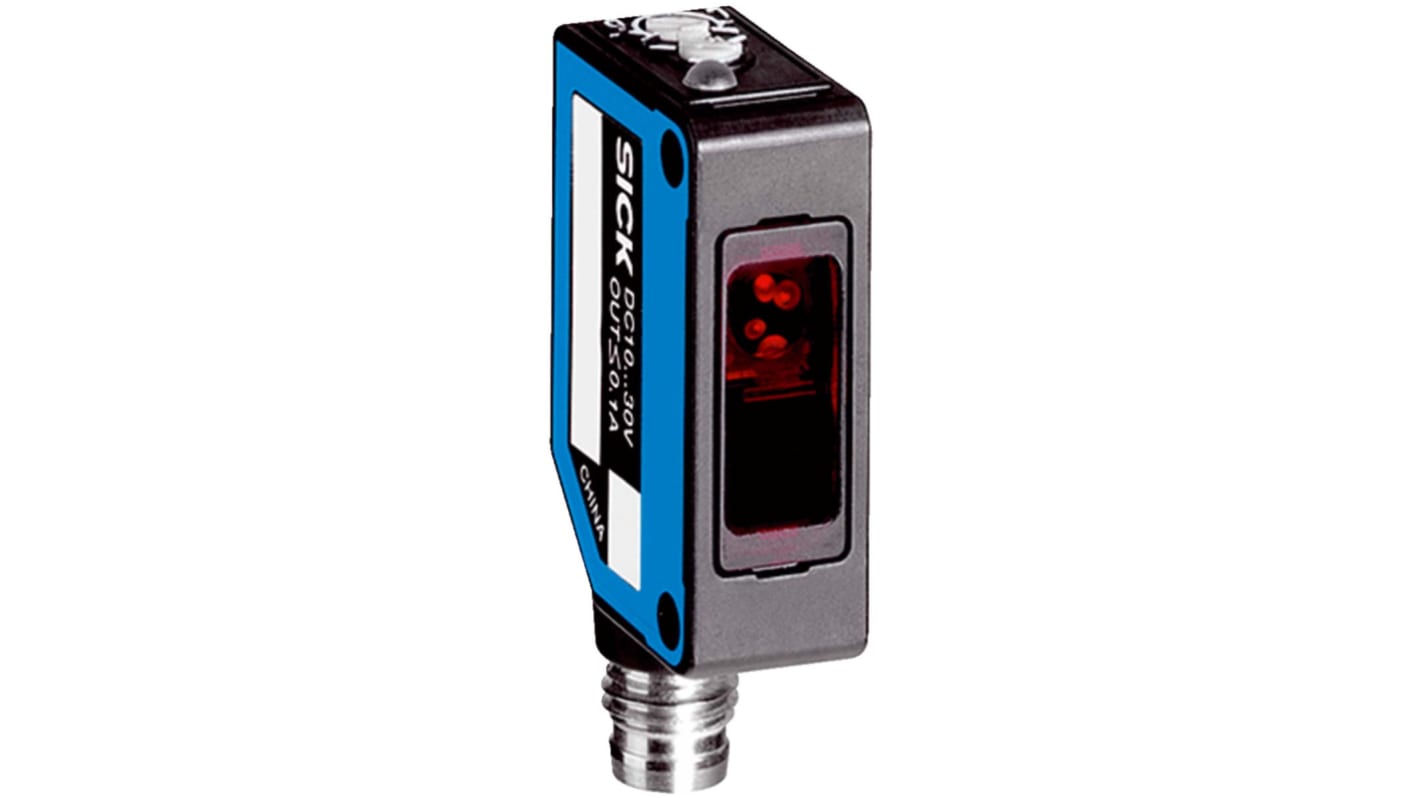 SICK Retroreflective Photoelectric Sensor, Block Sensor, 3 m Detection Range