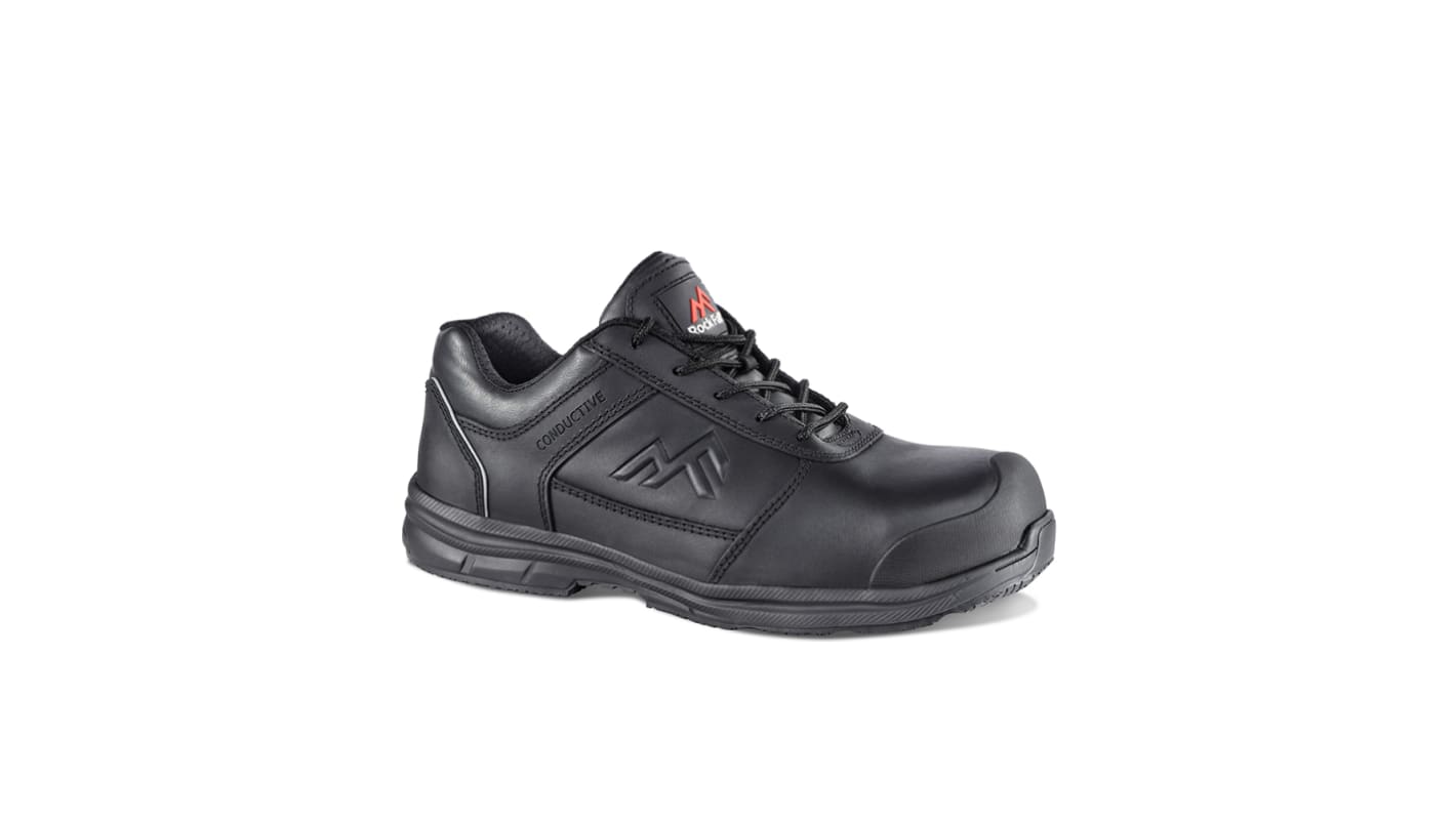 Rockfall Zinc Men's Black Non Metallic Safety Shoes, UK 13, EU 48