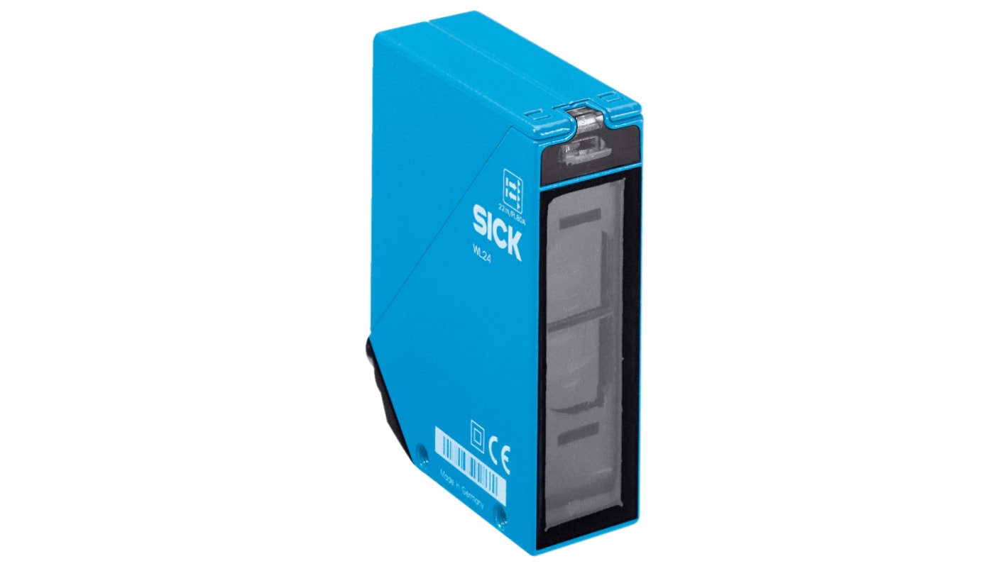 Rs-Online Sensore fotoelettrico Rettangolare SICK a retroriflessione rilevamento 22 m uscita Relè