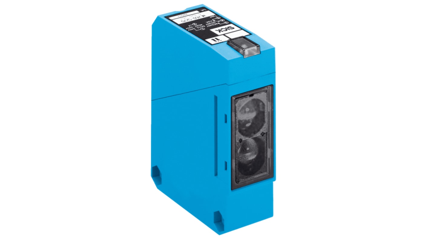 Rs-Online Sensore fotoelettrico Rettangolare SICK a retroriflessione rilevamento 14 m uscita PNP
