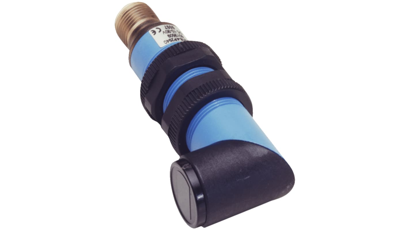 Rs-Online Sensore fotoelettrico Cilindrico SICK a retroriflessione rilevamento 3 7 m uscita PNP