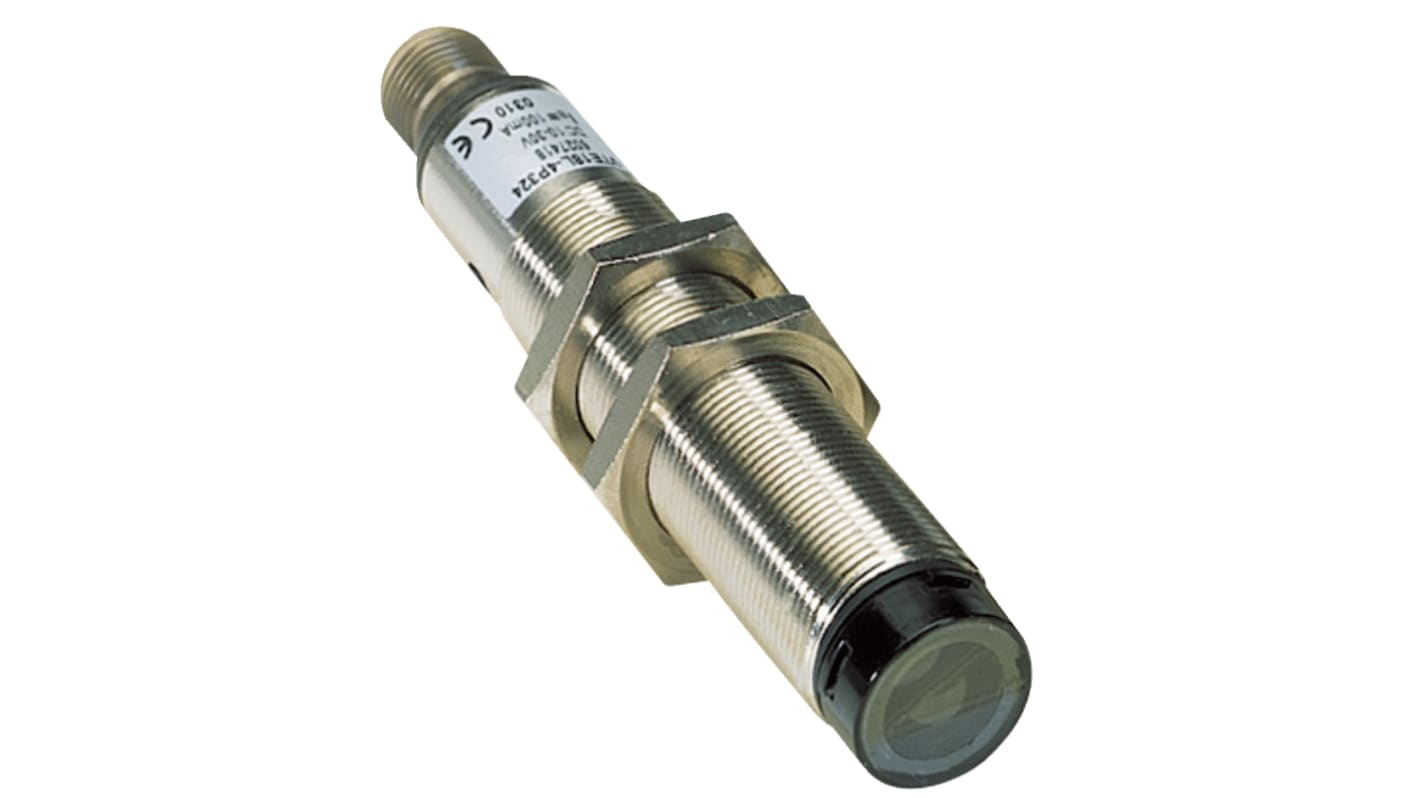 Sick Retroreflective Photoelectric Sensor, Barrel Sensor, 35 m Detection Range