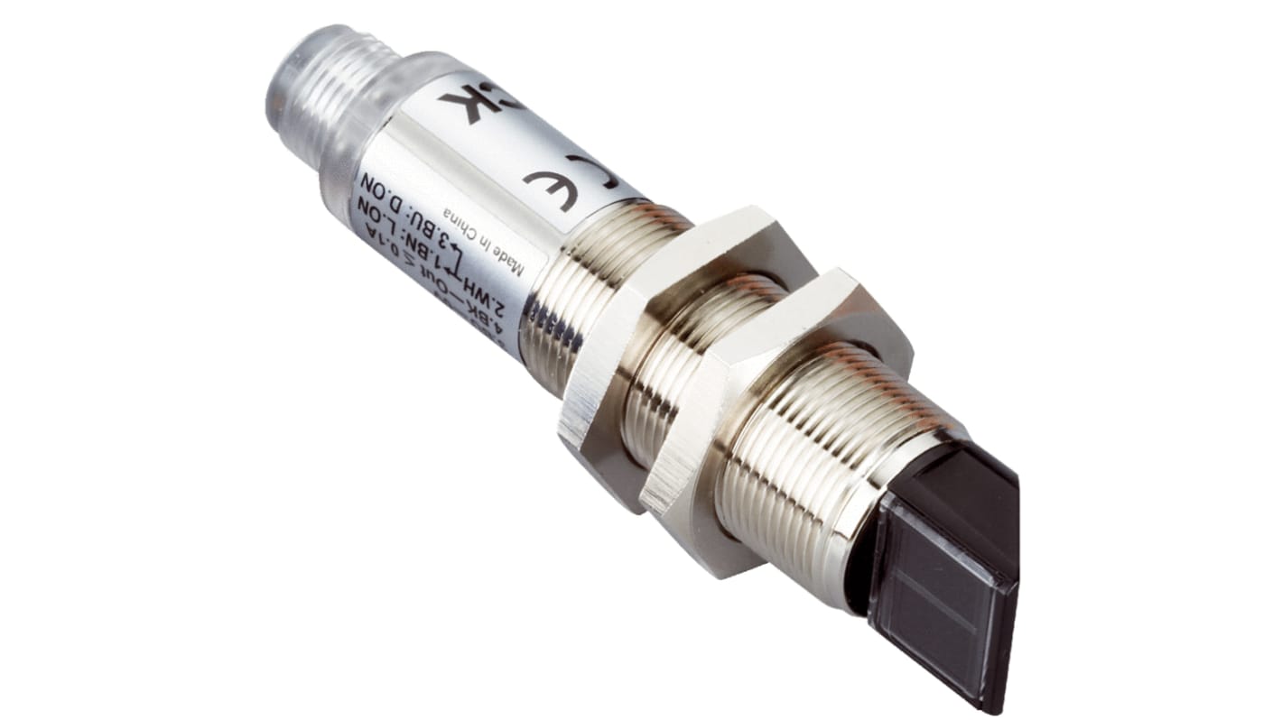 Rs-Online Sensore fotoelettrico Cilindrico SICK a retroriflessione rilevamento 5 5 m uscita PNP