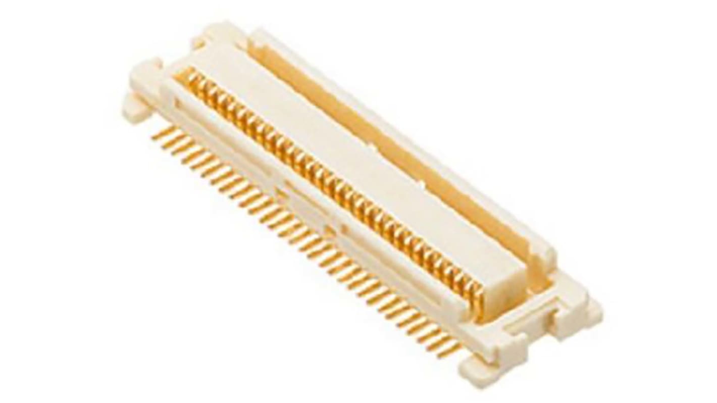 Conector hembra para PCB Molex serie 52991 SlimStack, de 80 vías en 2 filas, paso 0.5mm, Montaje Superficial, para