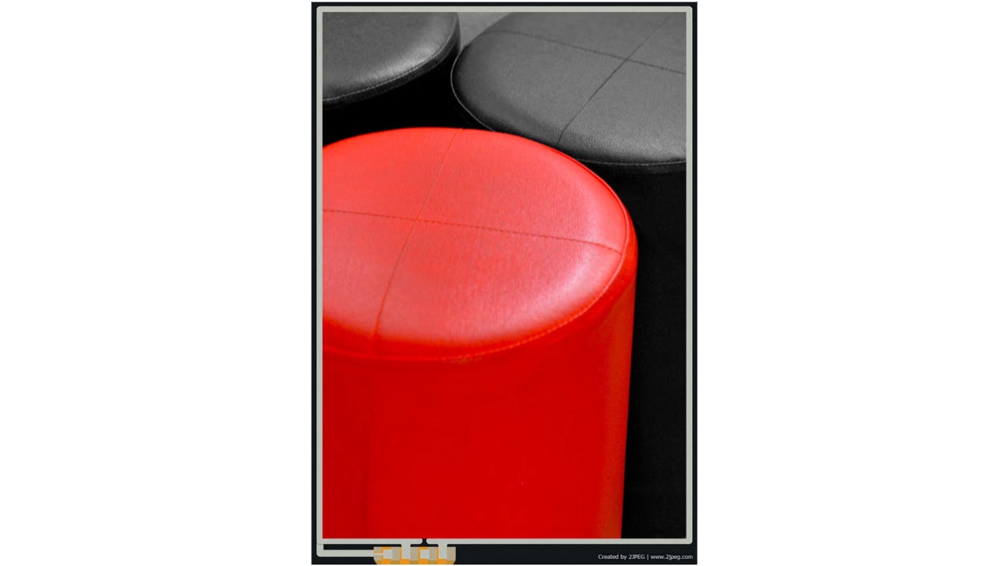 4D Systems 4DLCD-24320240-RTP-IPS TFT LCD Colour Display / Touch Screen, 2.4in, 240 x 320pixels