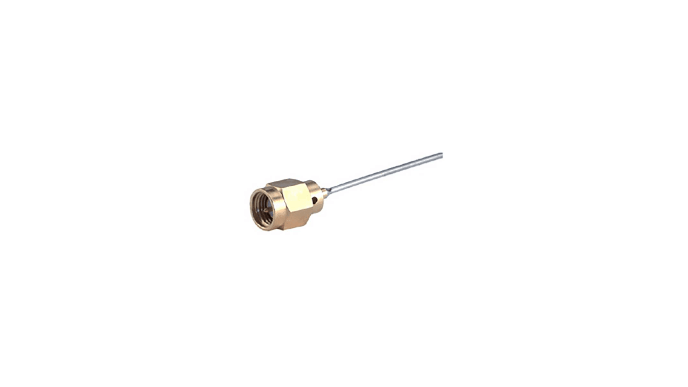 Connettore coassiale Ad angolo diritto Huber+Suhner, Maschio, 50Ω, Montaggio su cavo