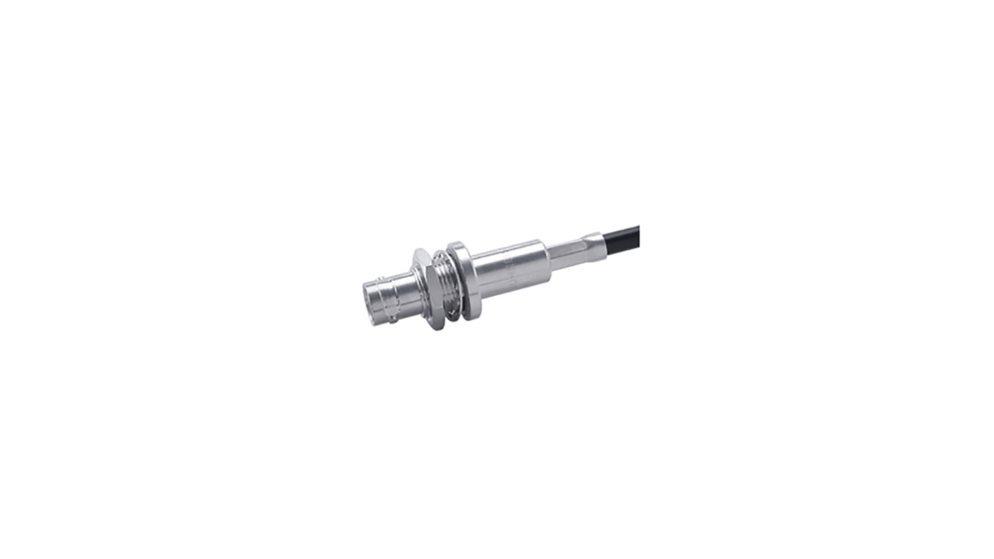 Huber+Suhner 24_SHV-50-3-1/133_NE Series, Jack Cable Mount SHV Connector, 50Ω, Crimp Termination, Straight Body