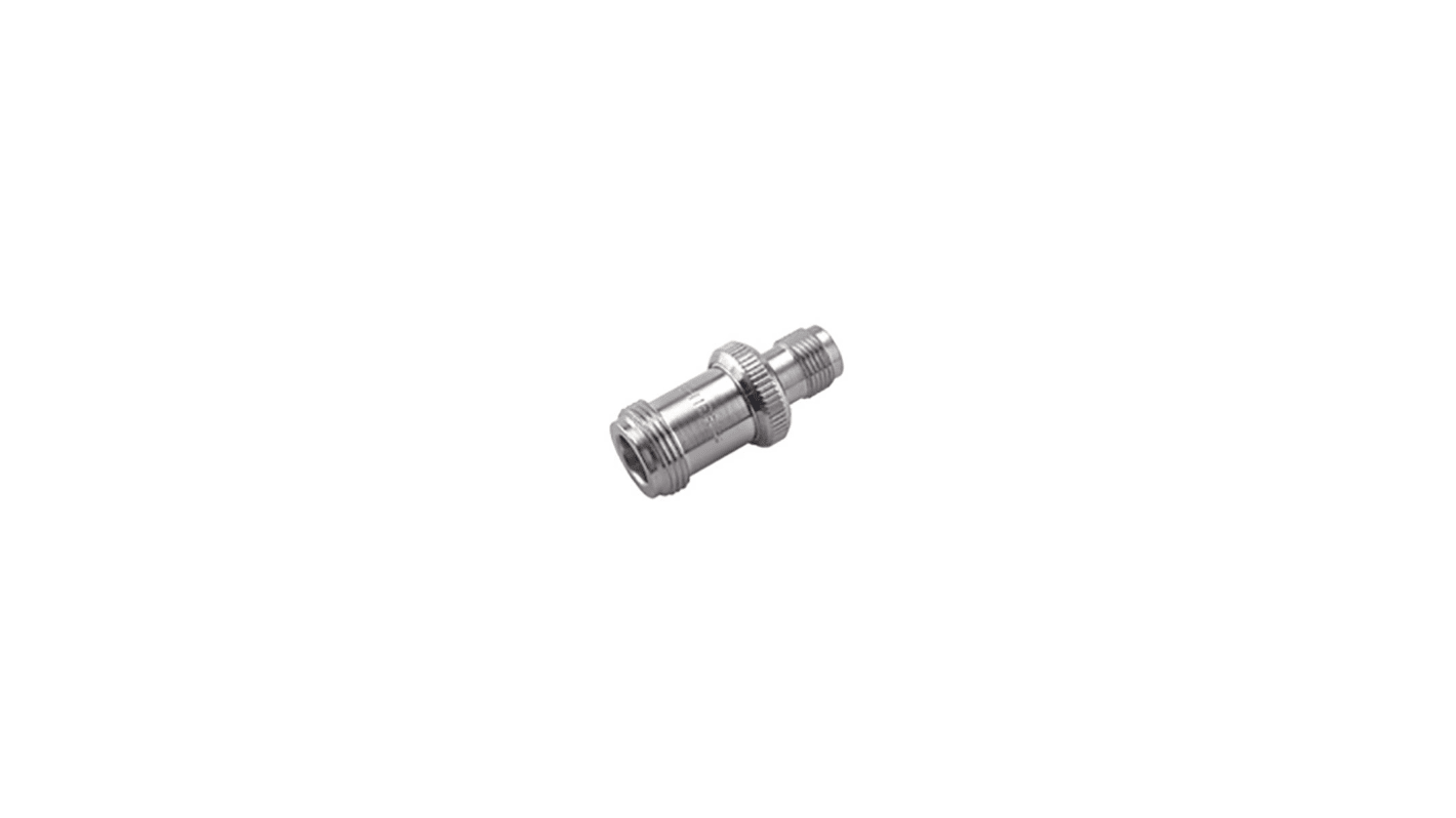 Huber+Suhner Straight 50Ω Coaxial Adapter Socket to TNC Jack Socket 11GHz