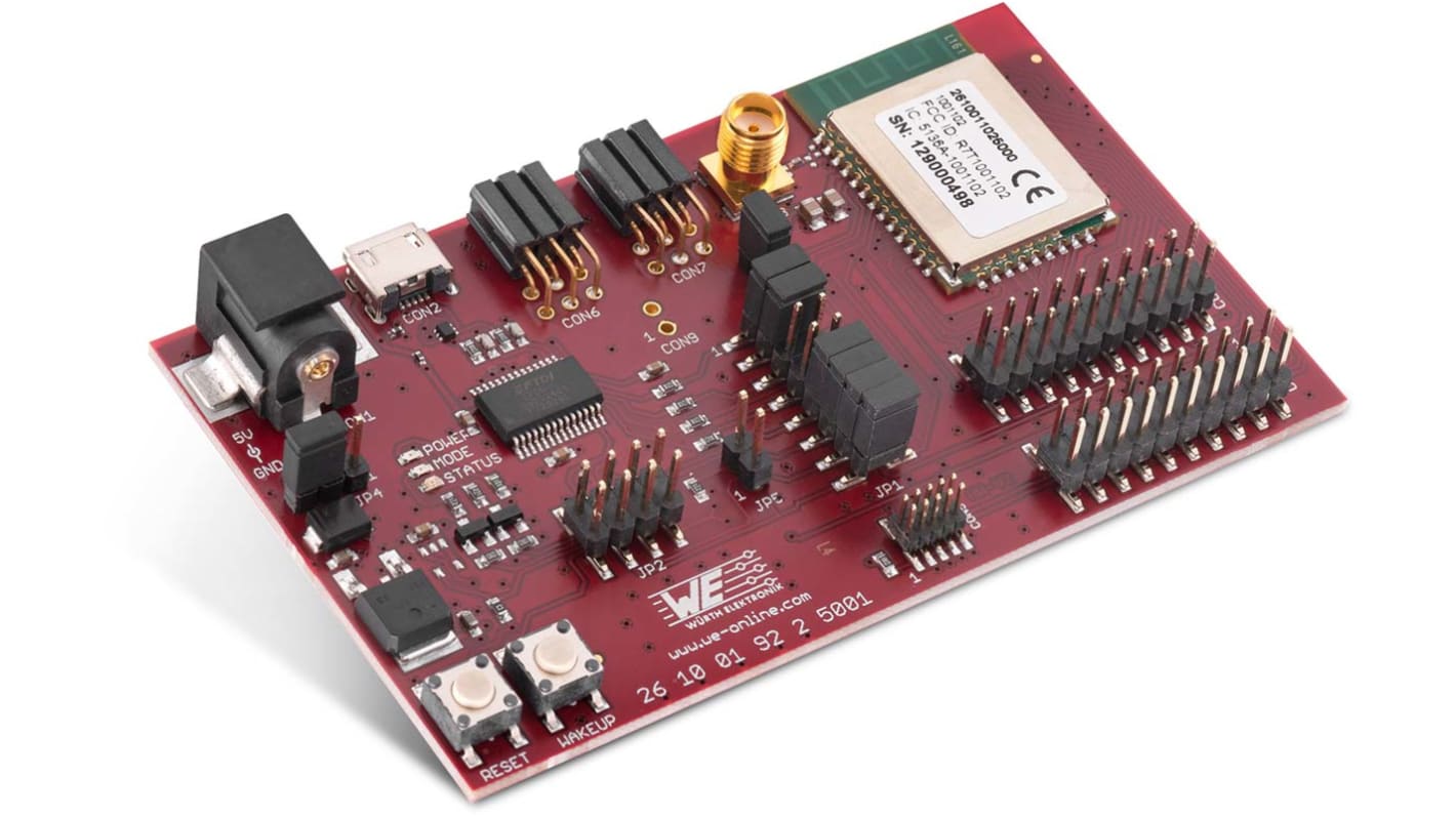Wurth Elektronik Evaluation-Kit for Wi-Fi module Calypso with internal or external antenna Calypso WiFi Evaluation Kit