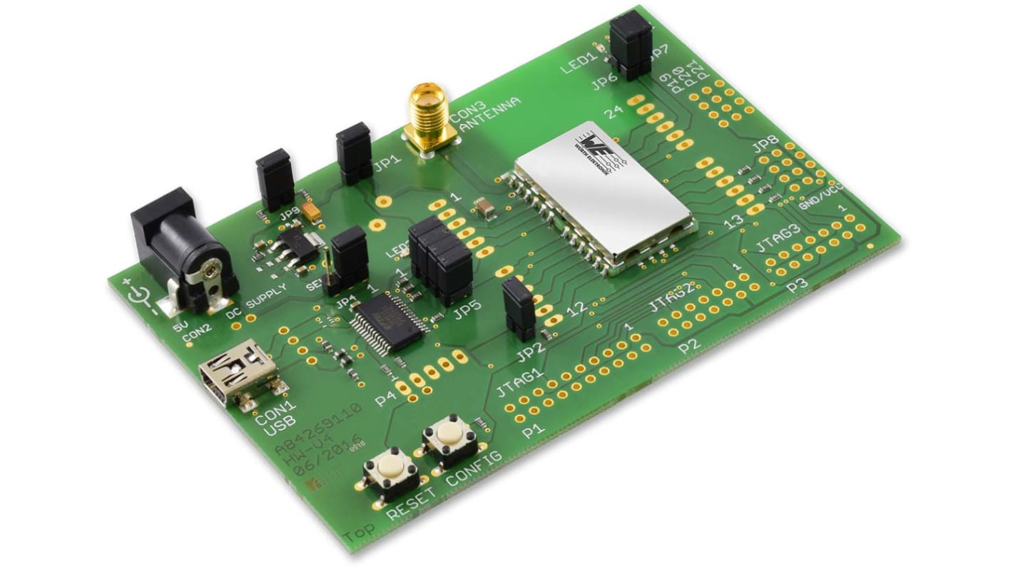 Wurth Elektronik Evaluation-Kit for wireless M-BUS modules with external antenna Metis-II WiFi Evaluation Kit for