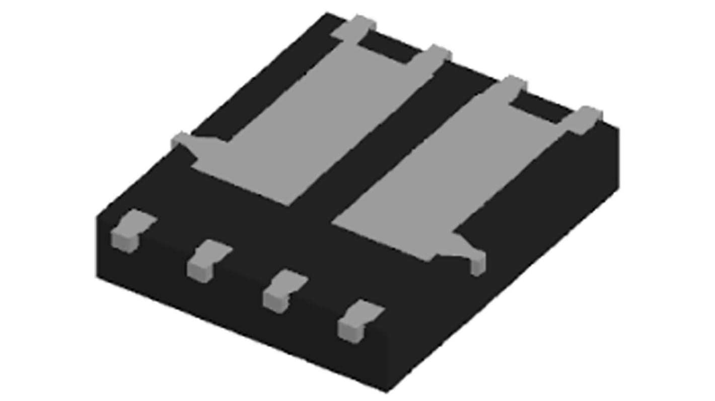 MOSFET DiodesZetex, canale P, 0,019 Ω, 11,7 A, 76 A., PowerDI5060-8, Montaggio superficiale