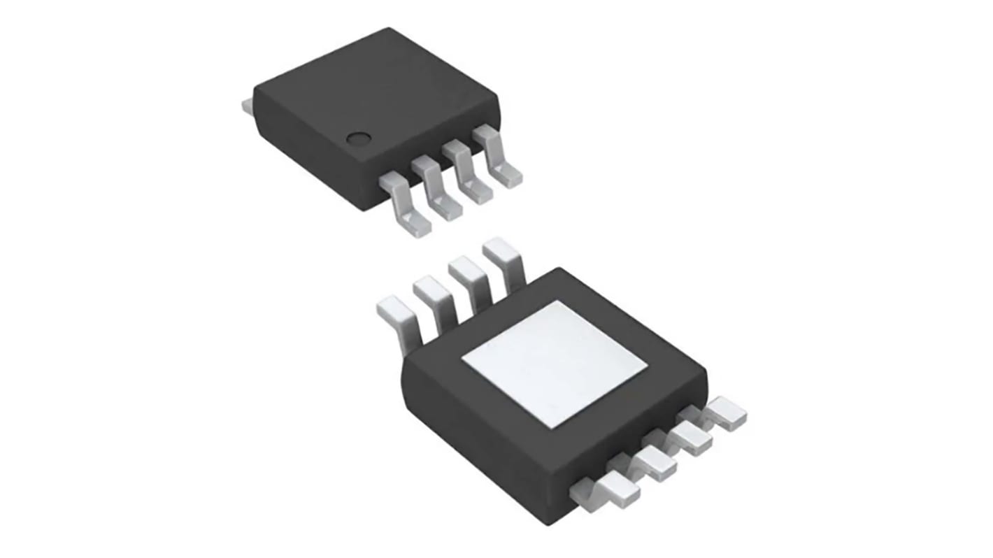 IC Controlador de LED DiodesZetex, IN: 4,5 → 40 V., OUT máx.: 42V / 1.5A, MSOP de 8 pines