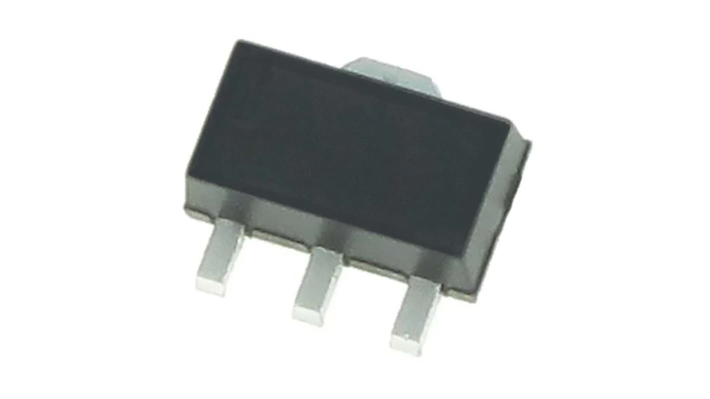 DiodesZetex LDO稳压芯片, 3.3 V输出, 250mA最大输出, 单路输出, SOT, 3针, 贴片安装, ±2%精度