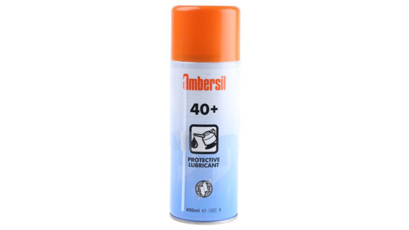 Ambersil 40+ Protective Lubricant Oil Lubricant 400 ml Aerosol