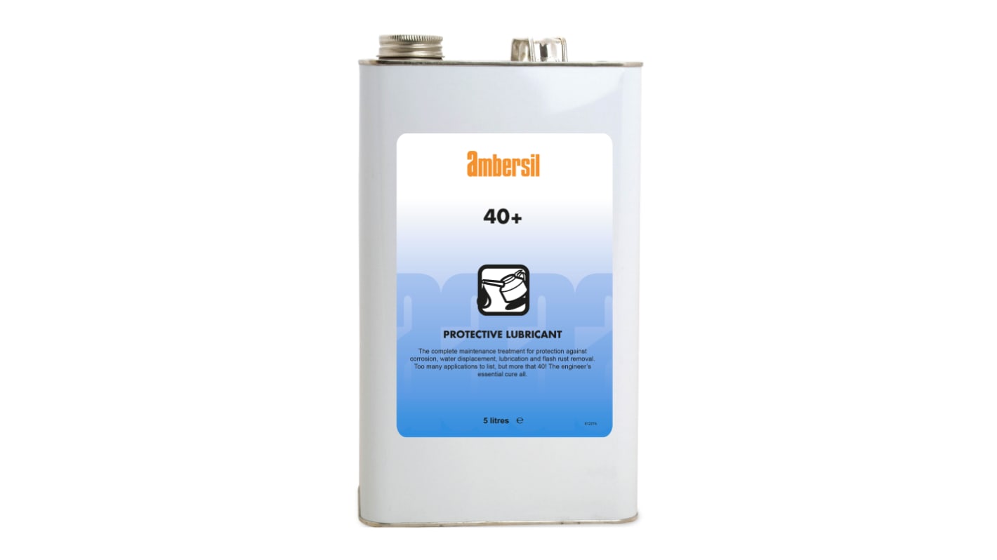 Ambersil 40+ Protective Lubricant Oil Lubricant 5 L Can
