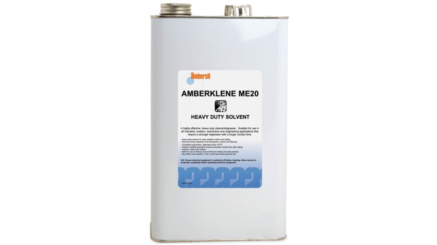 Ambersil 5 L Can Solvent Based Solvent Degreaser