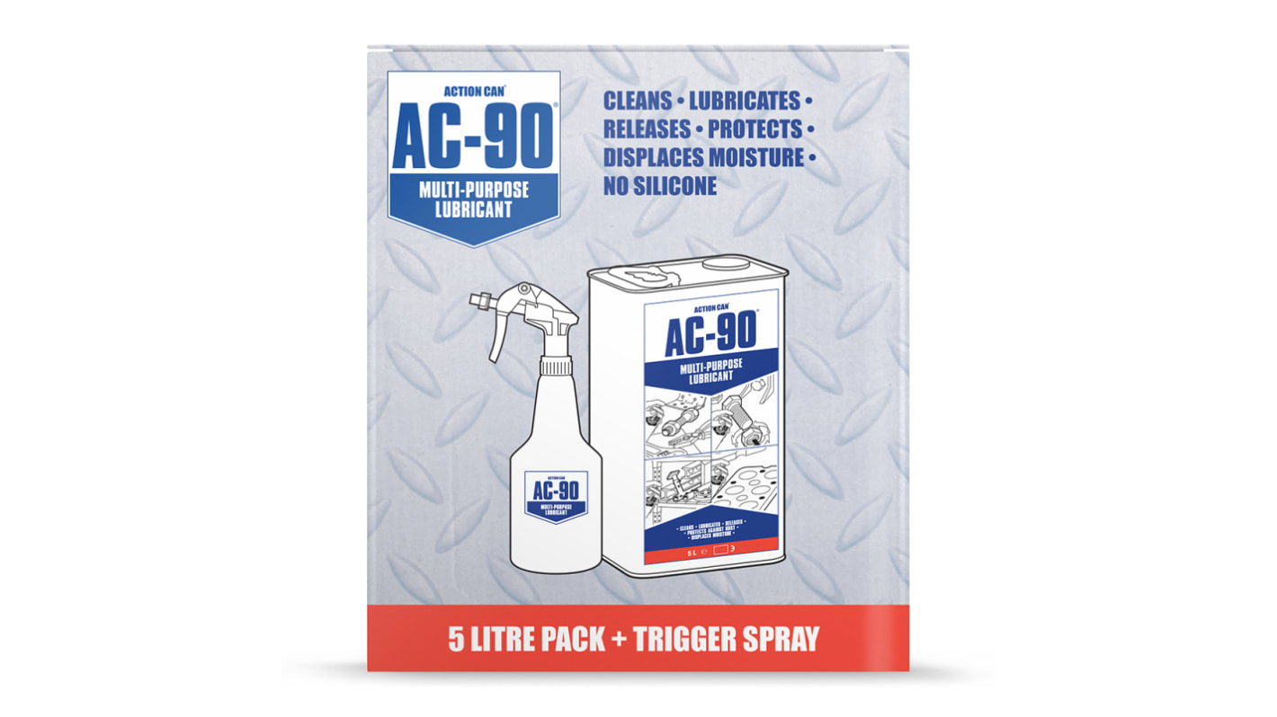 Action Can AC-90 Oil Lubricant 5 L Can