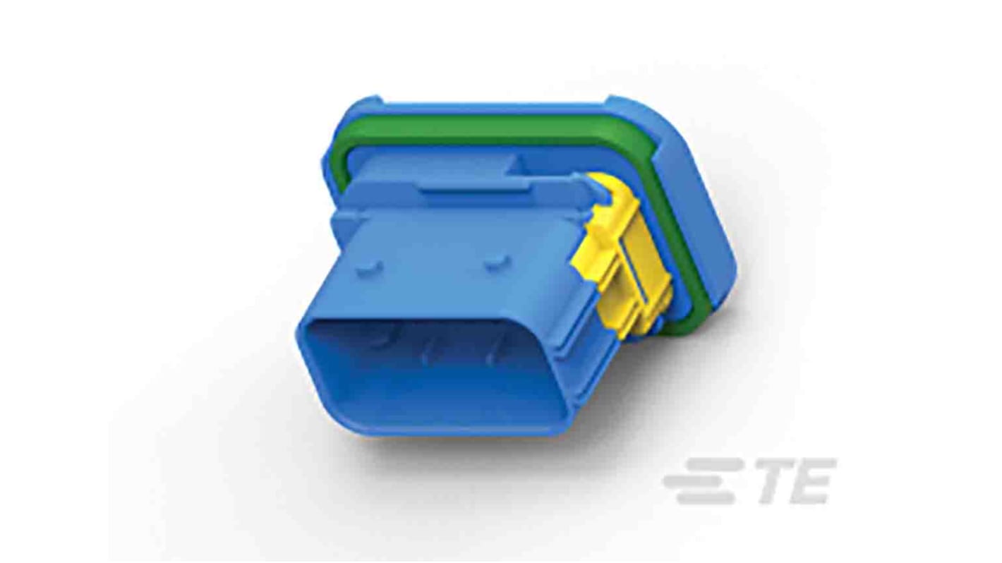 Connettore automotive TE Connectivity, Maschio, 40A, 21 vie, 2 file
