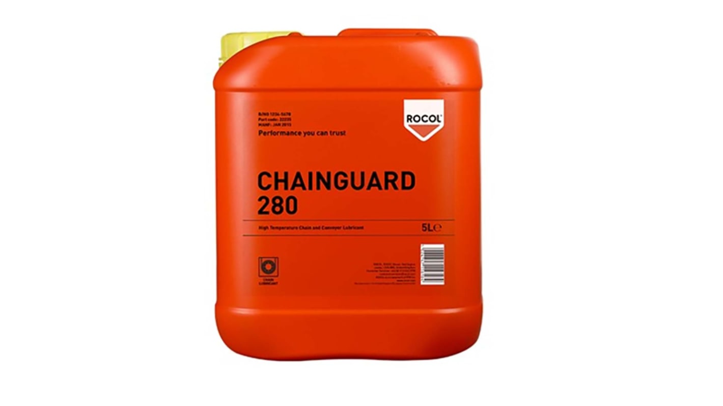 Rocol Chainguard 280 Ester Blend Lubricant 5 L Can