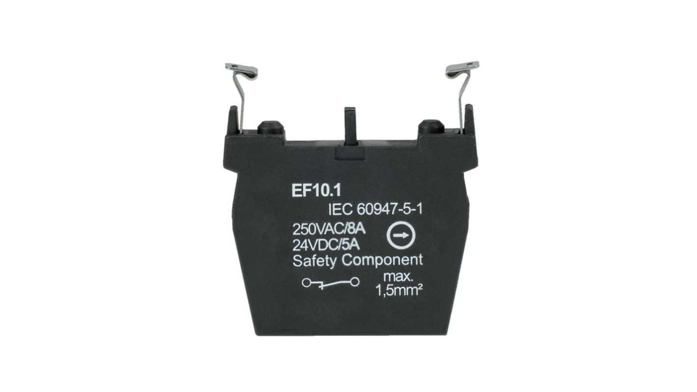 Schmersal EF10.1 Series Contact Block, 230V ac, 1NC