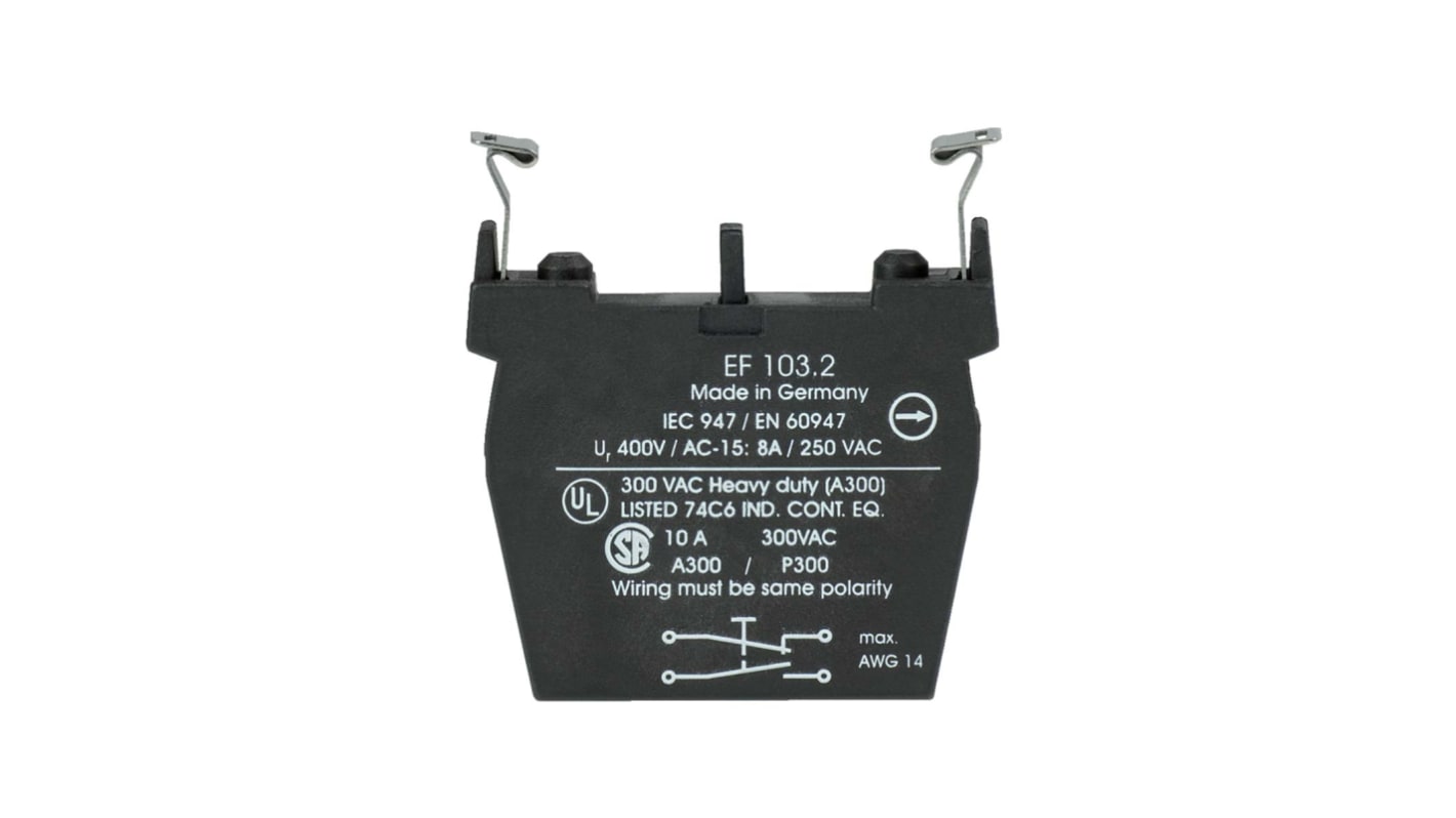 Schmersal コンタクトブロック 1CO 230V ac ネジターミナル 101006547