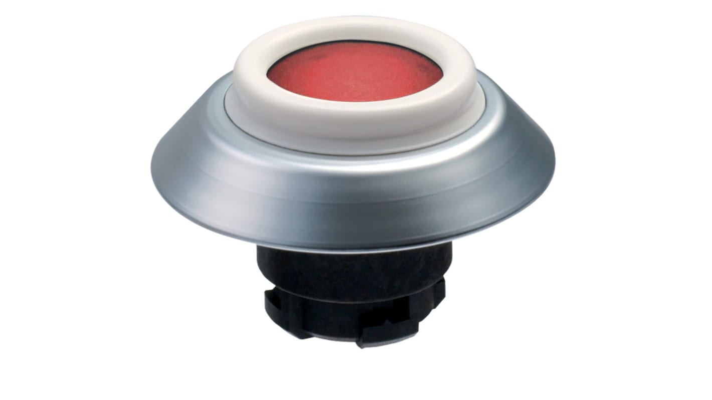 Schmersal NDLRT Series Red Illuminated Momentary Push Button, 22.3mm Cutout, IP67, IP69K