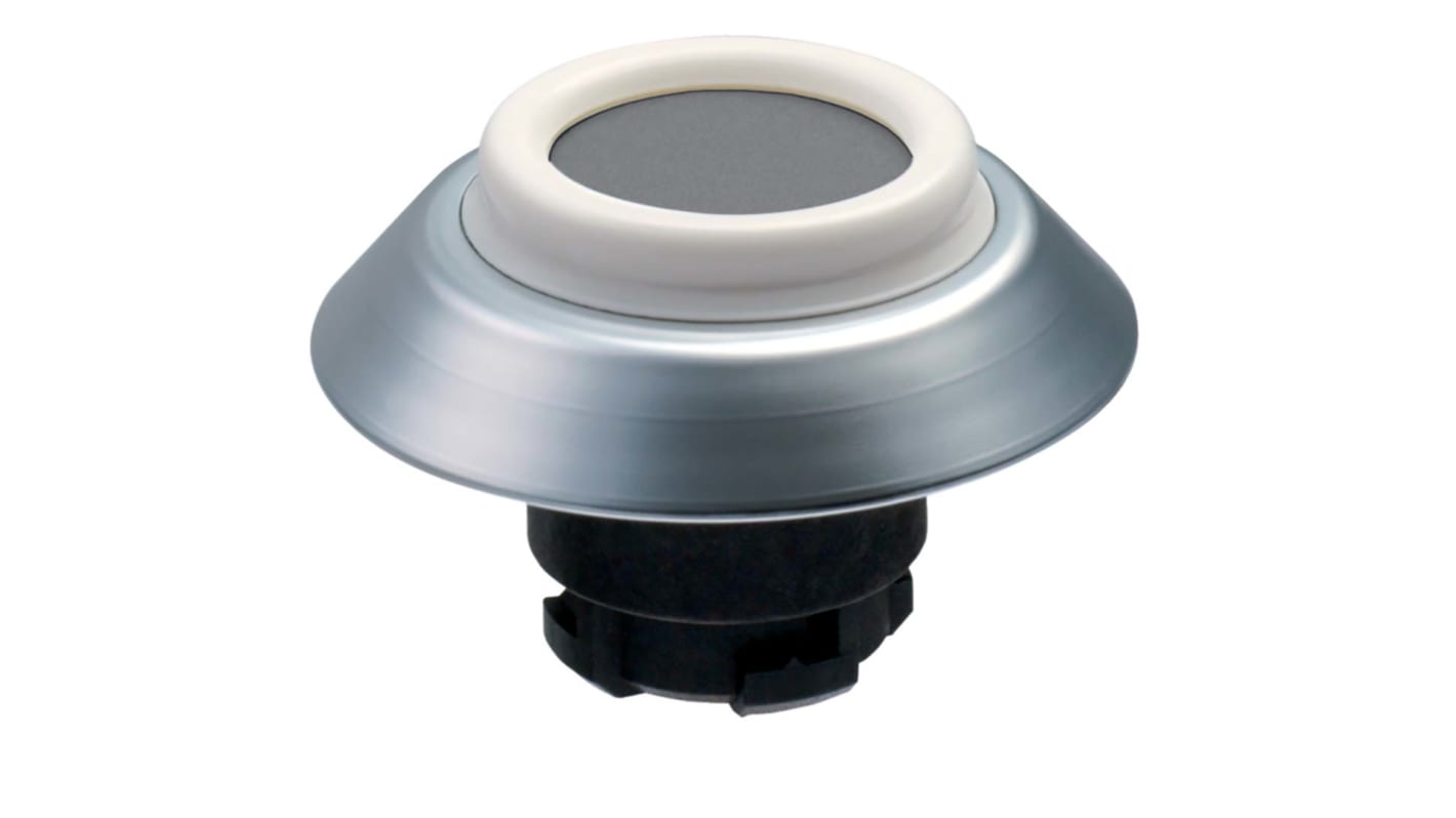 Schmersal NDTGR Series Grey Illuminated Momentary Push Button, 22.3mm Cutout, IP67, IP69K