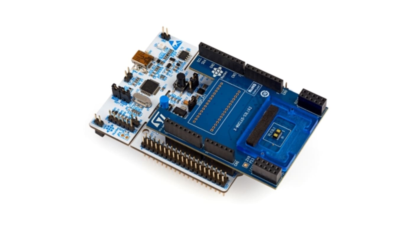 STMicroelectronics VL53L1 nucleo pack with X-NUCLEO-53L1A2 expansion board and STM32F401RE nucleo board Proximity