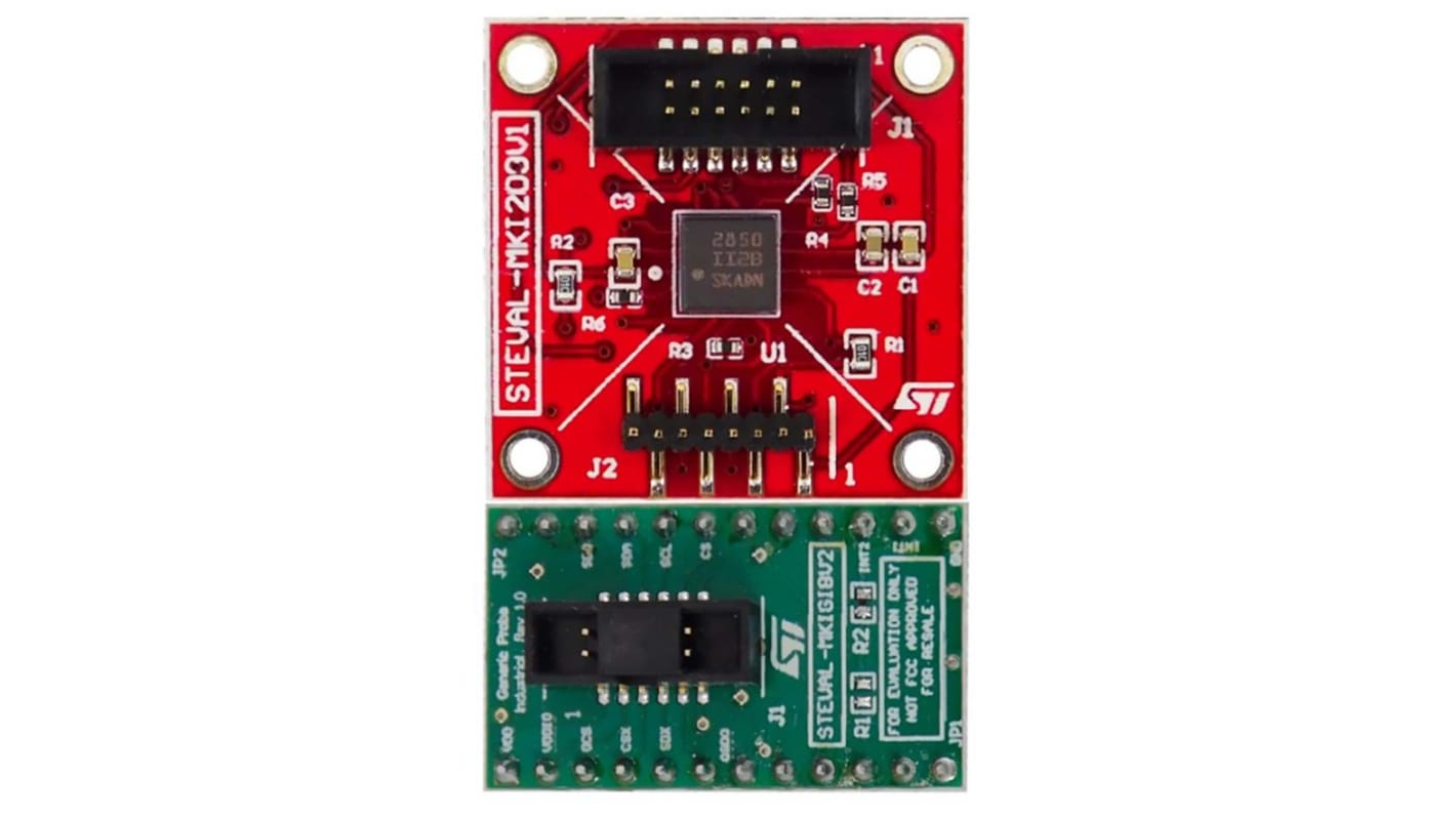 STMicroelectronics MEMS Inclinometer Kit 评估套件, IIS2ICLX芯片, 用于振动分析