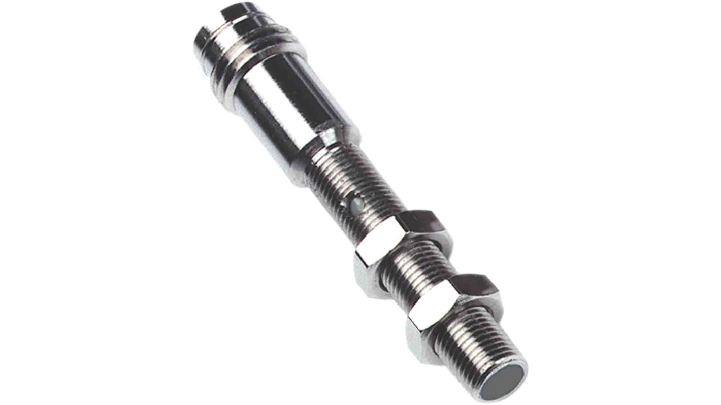 RS PRO 电感式接近开关, 螺纹管主体, M5, 可检测0.8 mm, 嵌入式安装, IP67, 38mm