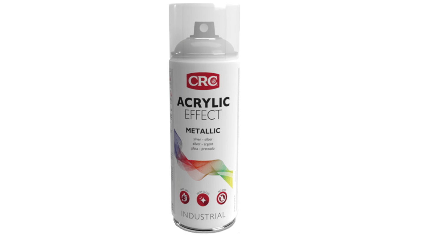 Peinture aérosol CRC, Noir Mat, 400ml