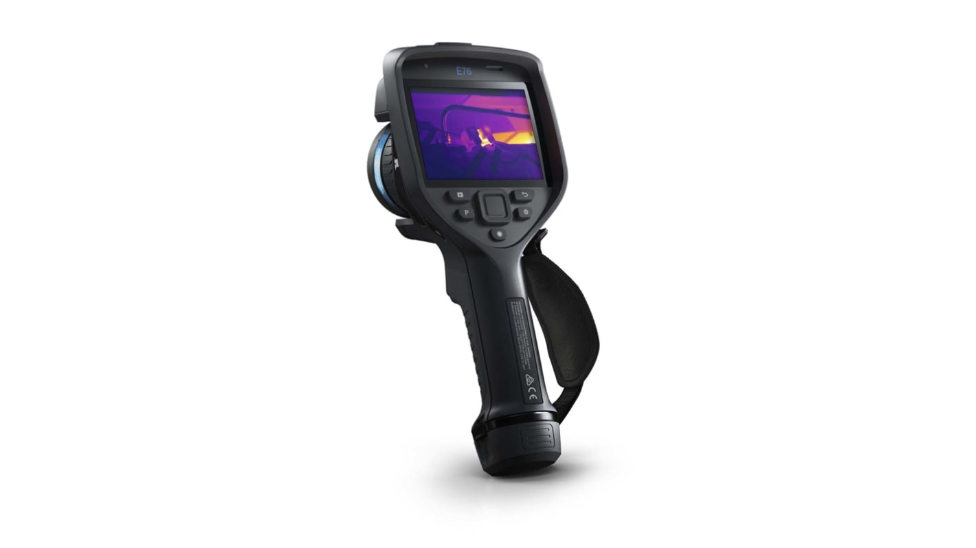 FLIR E76 24° Thermal Imaging Camera, -20 → +650 °C, 320 x 240pixel Detector Resolution