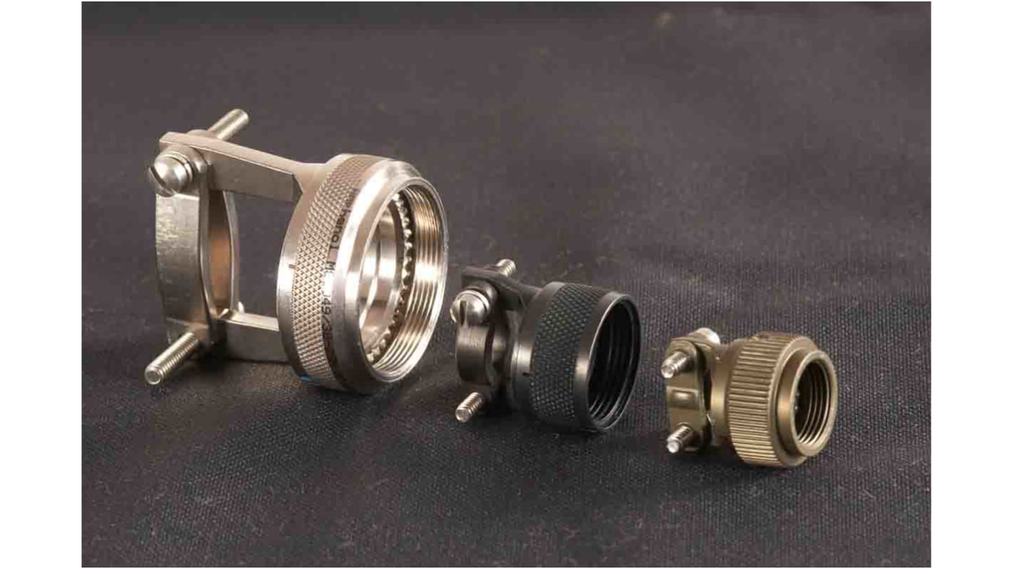 Calotta serie MIL, size 25, per 38999 III, con pressacavo