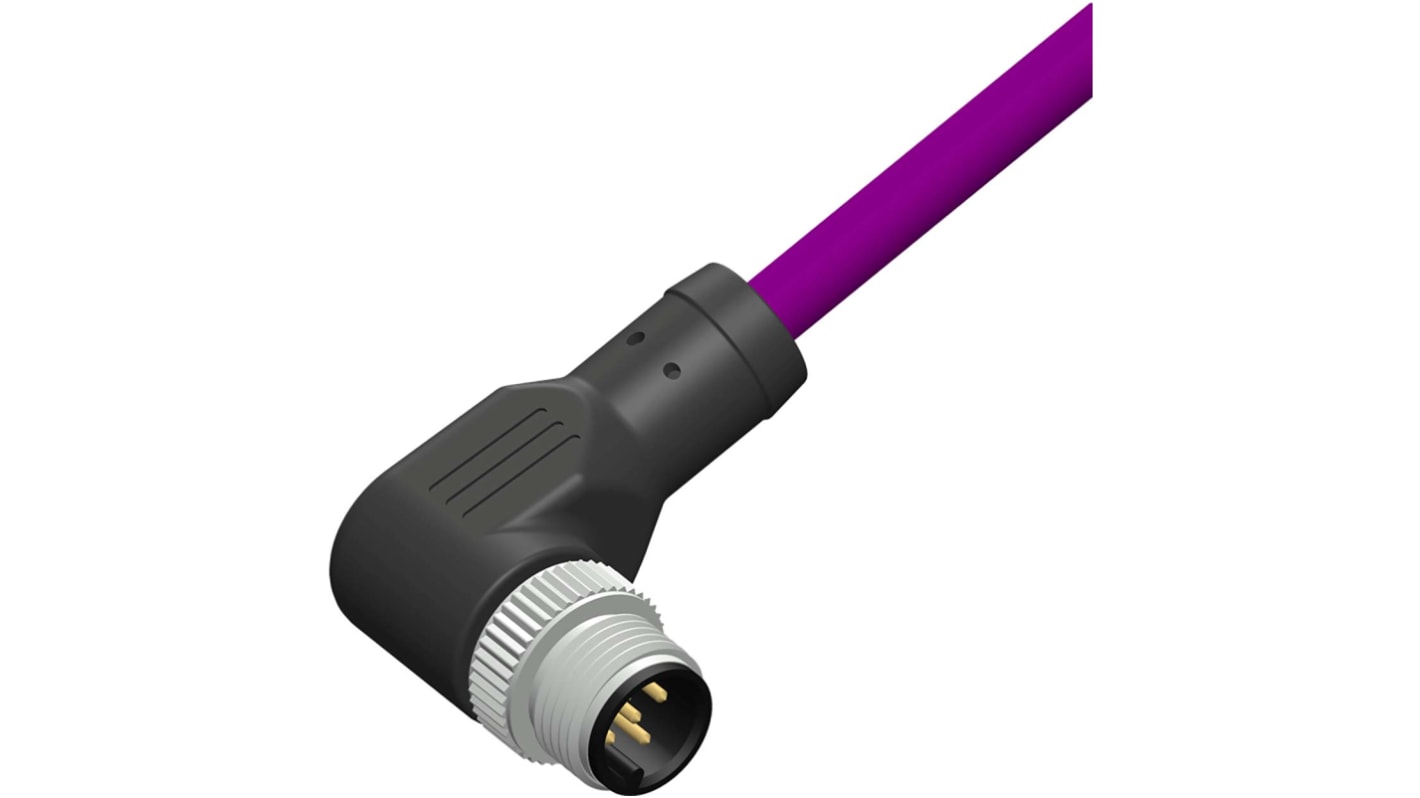RS PRO, センサアクチュエータケーブル, コア数：4