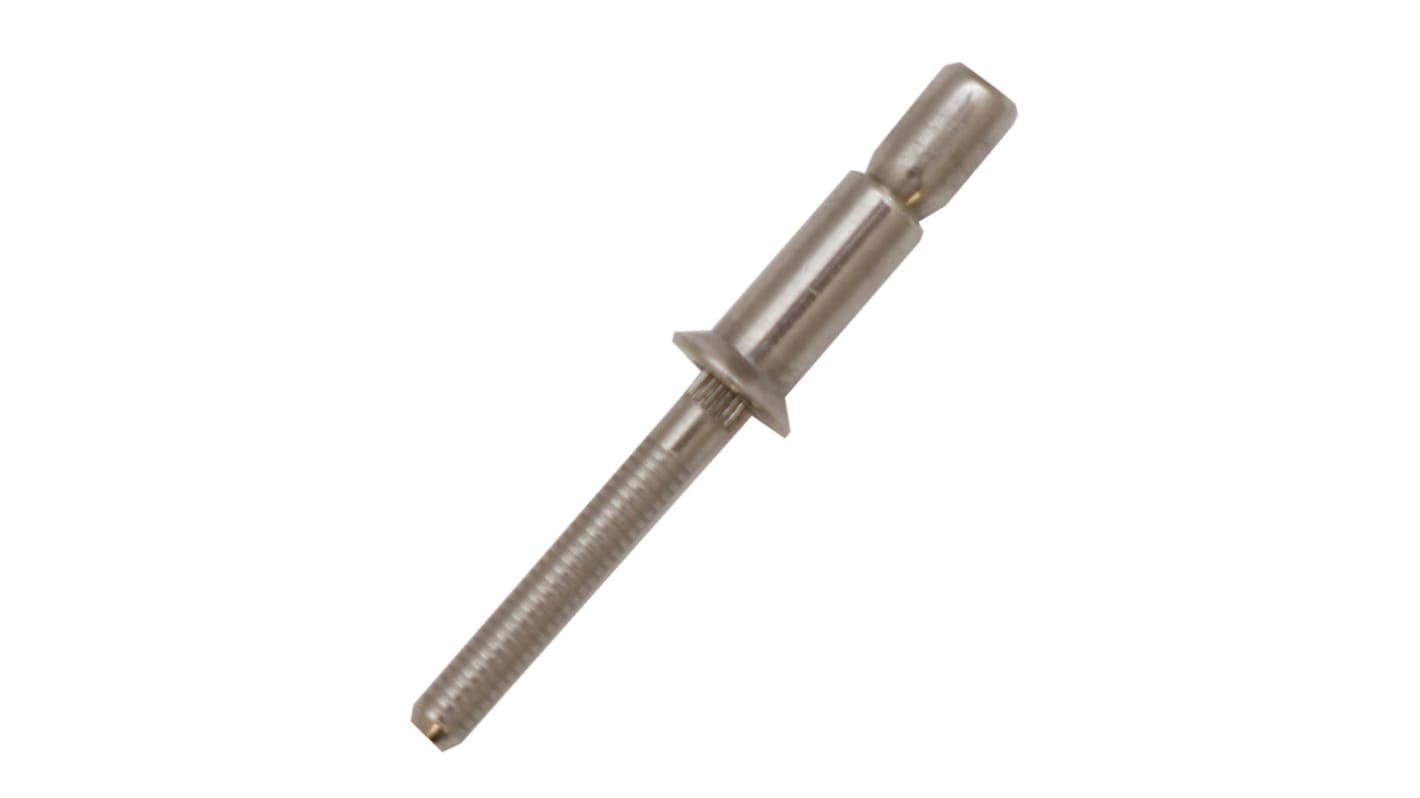 Rivetto Cieco RS PRO in Acciaio, col. Grigio, Ø 4.8mm, L. 12mm