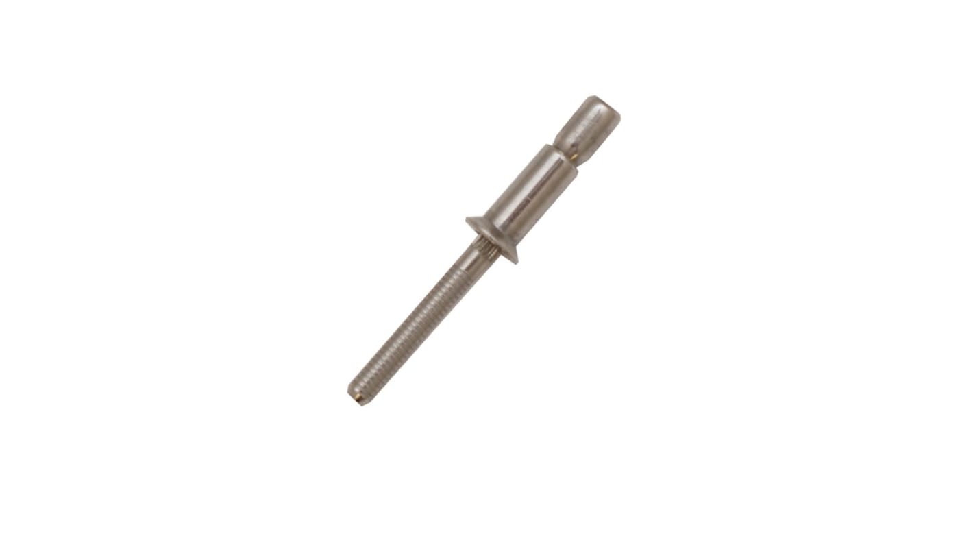 Nýt, délka nýtu: 22mm, Šedá, Prostý Slepý, průměr nýtu: 10.5mm