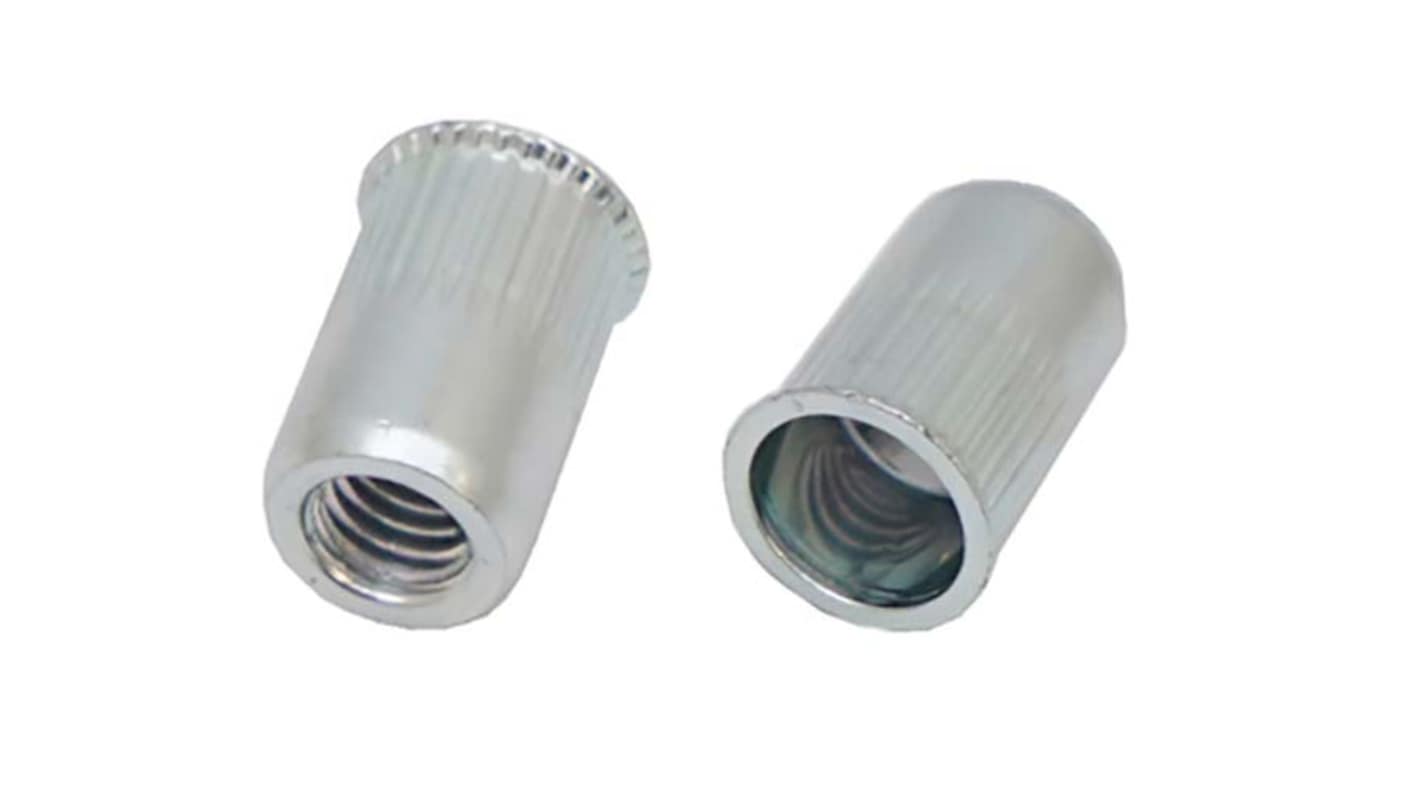 Inserto filettato Liscio RS PRO, M10, Ø foro di fissaggio 13mm