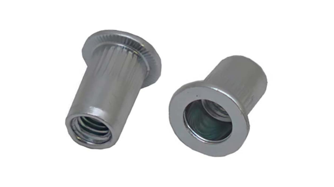 RS PRO Plain, M6 Threaded Insert diameter 9mm