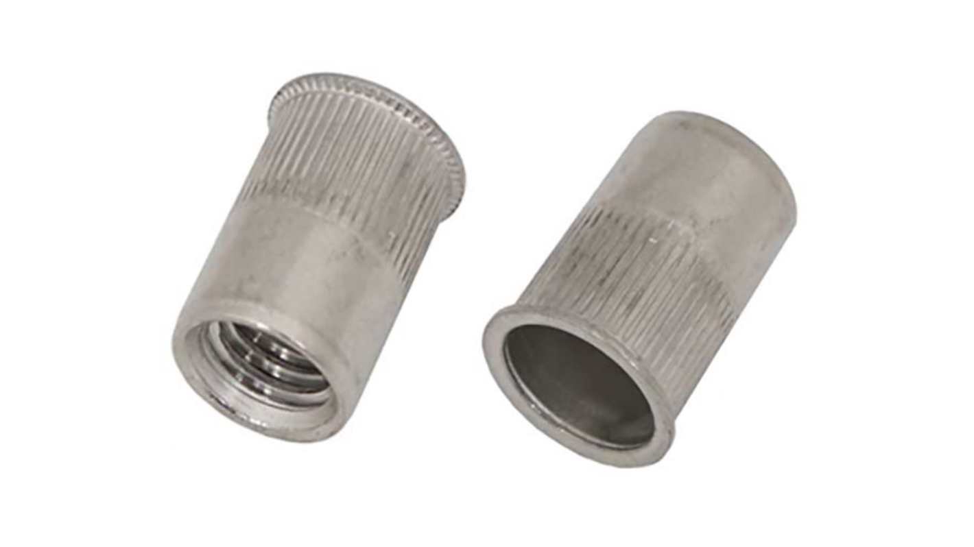 RS PRO Plain, M6 Threaded Insert diameter 9mm