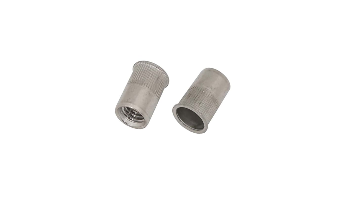 RS PRO Plain, M8 Threaded Insert diameter 11mm